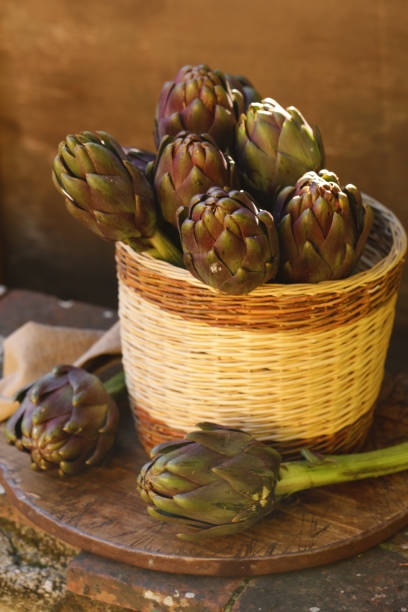 istock purple vegetables artichokes 1186501205