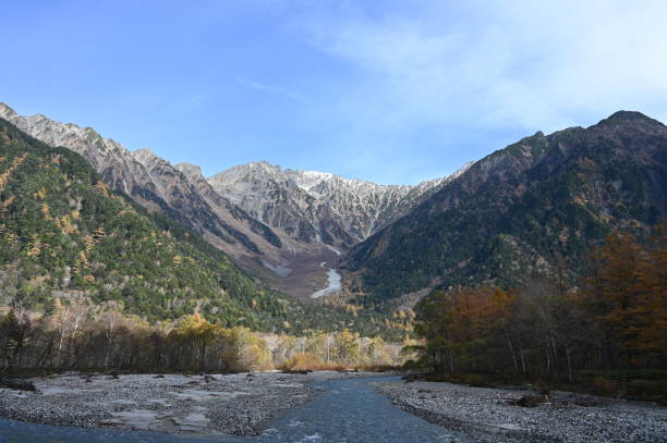 istock mid autumn at Mt hodaka 1186504672