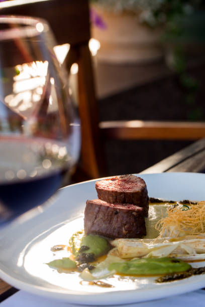 istock beef medallions with vegetable puree 1186505793