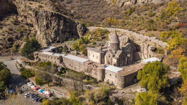 istock Geghard Monastery in Armenia 1186505910