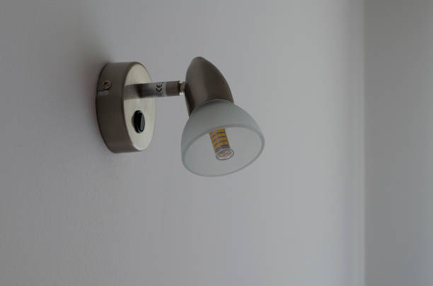 istock Close up of wall lamp 1186510367