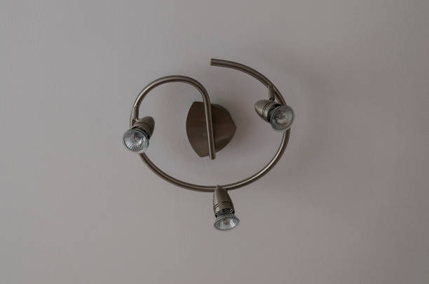 Close up of wall lamp