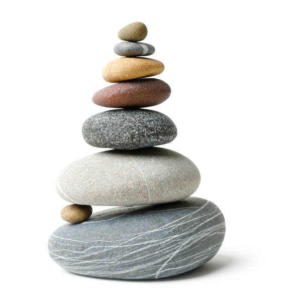 istock Balanced Pyramid of Pebbles 1186521247