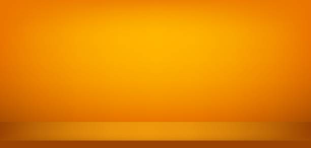 illustrations, cliparts, dessins animés et icônes de couleur d'halloween orange de fond de studio. conception abstraite de disposition abstraite de luxe, pièce. illustration de vecteur. - solid colors