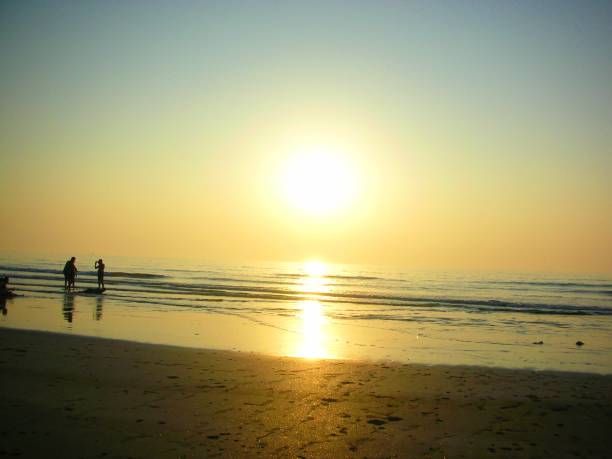istock Living on an isolated beach 1186532327