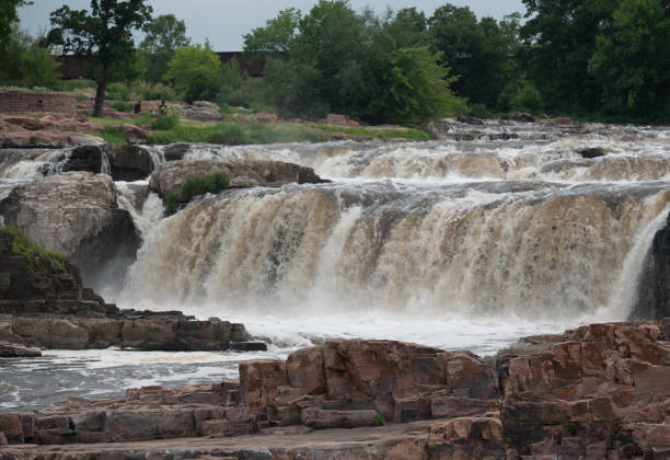 istock Falls Park in Sioux Falls, South Dakota 1186539538
