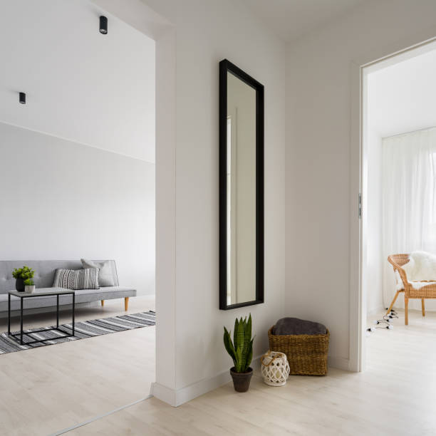 istock Home interior in scadinavian style 1186545534