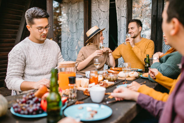 istock Delicious food for lunch party 1186548103