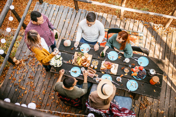 istock Welcome to our cute weekend forest house 1186548192