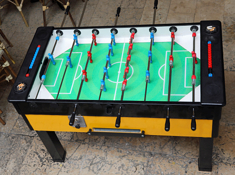 game calle table football or kicker on the pub
