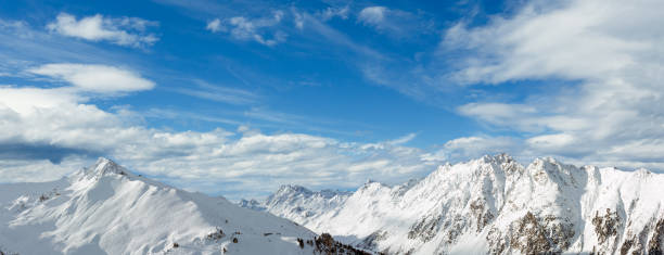 istock Silvretta Alps winter panorama, Austria 1186554713