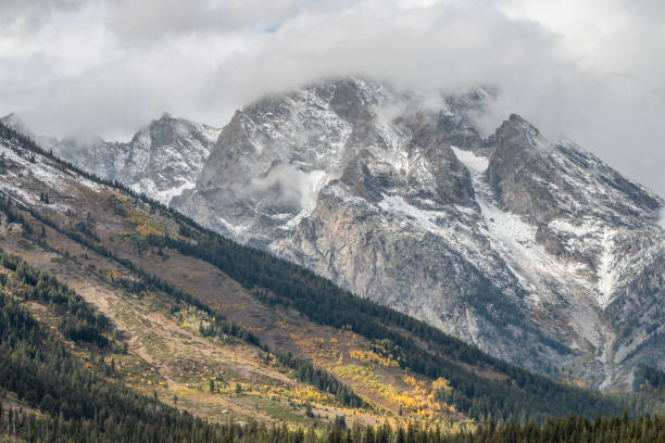 istock Scenic Teton Landscape in Autumn 1186554835