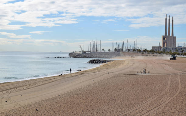 istock Badalona beach in Barcelona Spain 1186555972