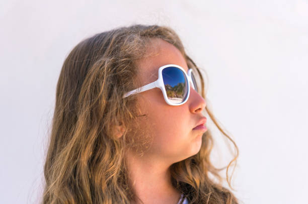 istock Little girl in sunglasses 1186571859
