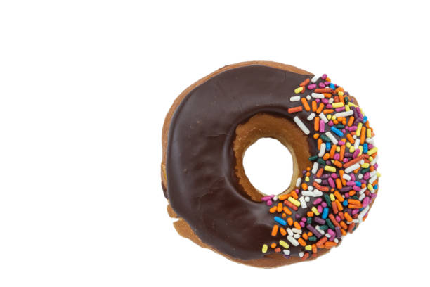istock Donut with sprinkles isolated on white background - Image 1186571960
