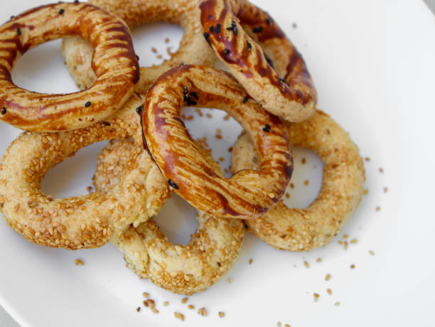 istock pastry rings with sesame 1186572114