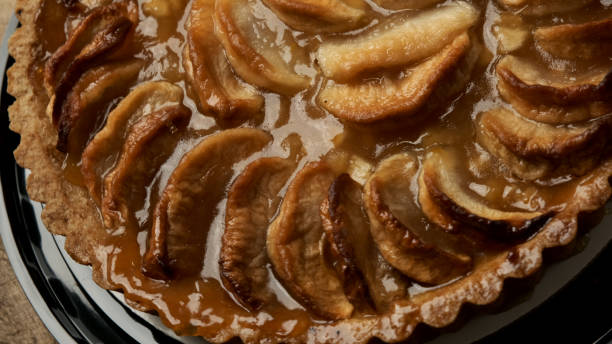 istock Close up Organic Gourmet Apple Tart 1186573370
