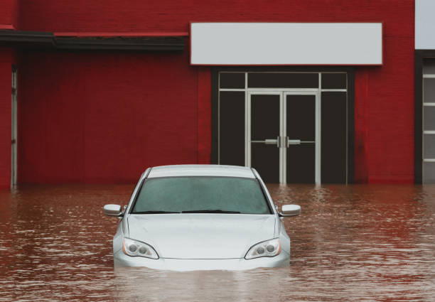 istock Flooded Sedan 1186582622