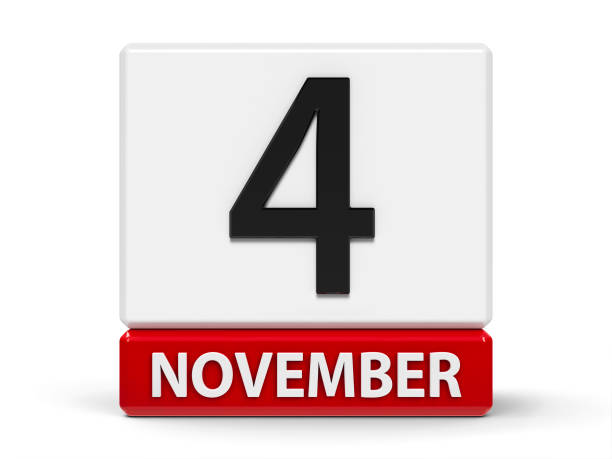 istock Cubes calendar 4th November 1186587944