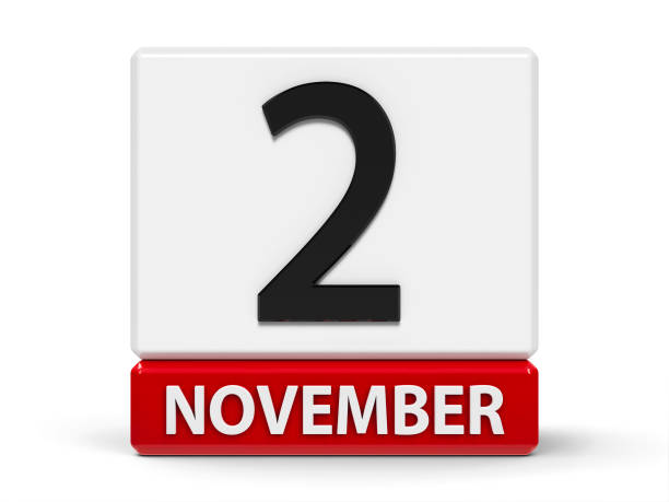 istock Cubes calendar 2nd November 1186587978