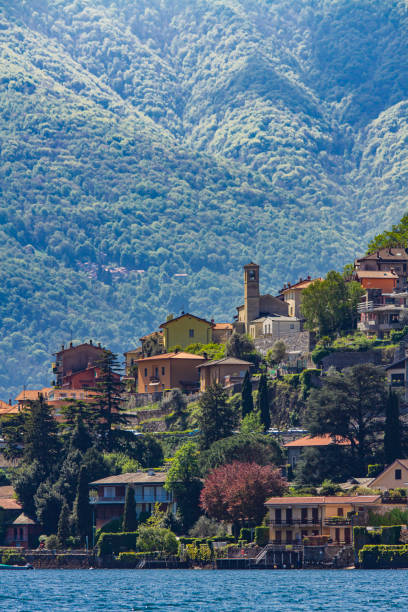 istock Town Torriggia on Como Lake in Italy 1186588158