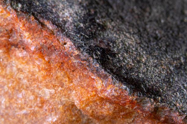 istock Orange Citrine Yellow Quartz Crystal Close Up 1186588527