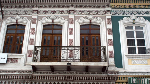 istock Balconies on a historic building 1186592553