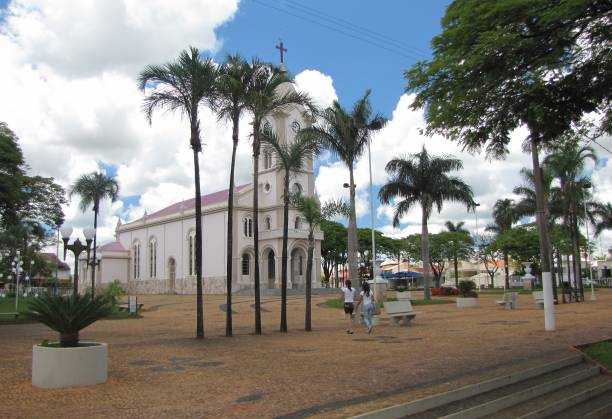 istock The main church and the municipal square 1186600549