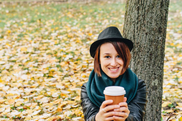istock Woman taking a coffee break stock photo 1186603149