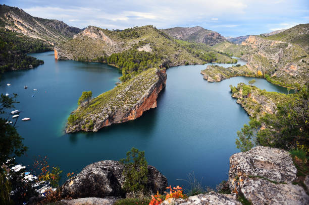 istock A lake in Spain with beautiful trees 1186610918
