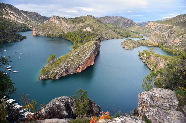 istock A lake in Spain with beautiful trees 1186610927