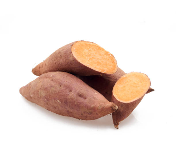 istock sweet potato on the white background 1186613143