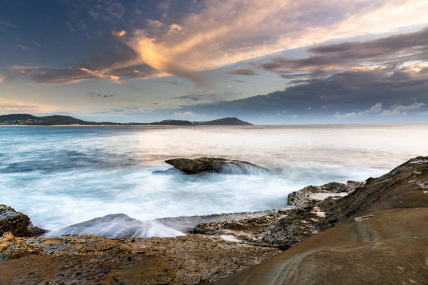 istock Sunrise Seascape and Rock Platform 1186620246