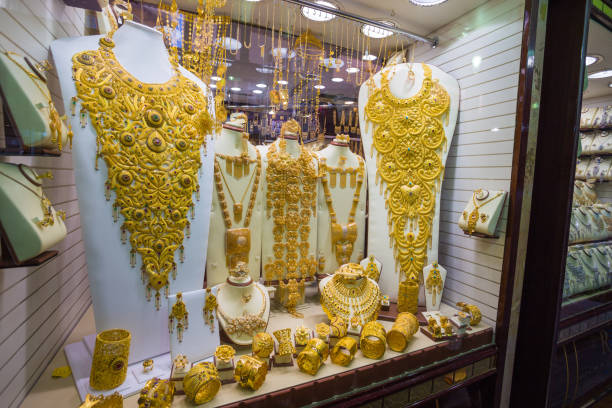 istock Gold market in Duba 1186624689