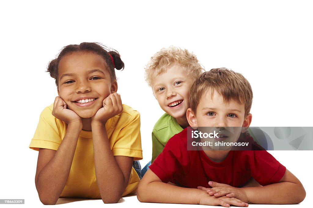 Drei Kinder - Lizenzfrei Afro-amerikanischer Herkunft Stock-Foto