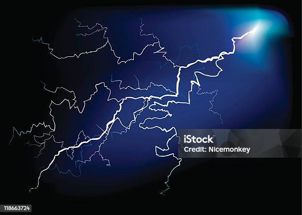 Lightning 파업 0명에 대한 스톡 벡터 아트 및 기타 이미지 - 0명, 날씨, 뇌우