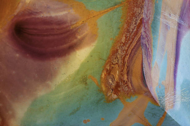 istock Closeup beautiful colorful jasper. 1186641117