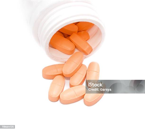 錠剤 - 錠剤のストックフォトや画像を多数ご用意 - 錠剤, 長方形, オレンジ色