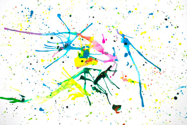 istock Colorful abstract watercolor texture 1186641898