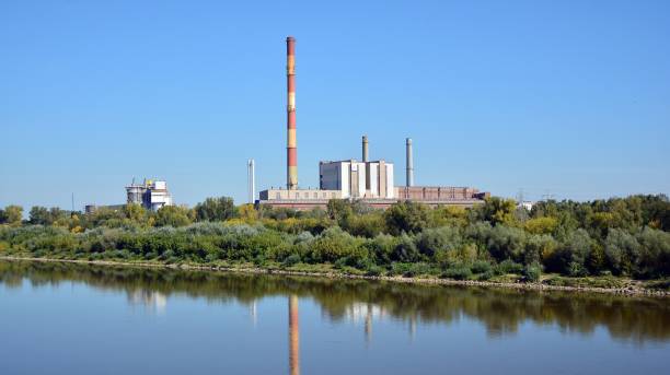 istock Heat and power plant. 1186648461