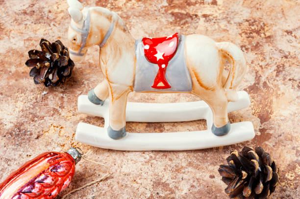 istock Christmas vintage decorations 1186651584