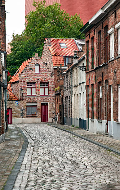 istock Street at Brugge 118666246