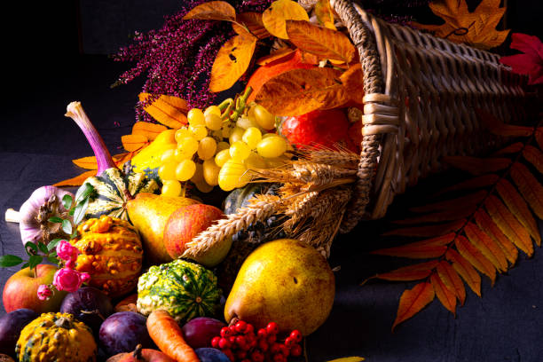 istock The beautiful and autumnal cornucopia 1186667055