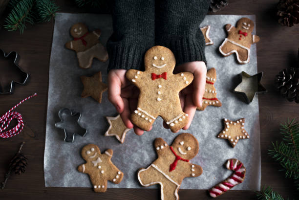 istock Christmas Gingerbread cookies 1186670796