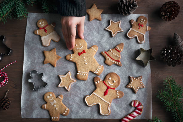 istock Christmas Gingerbread cookies 1186670895