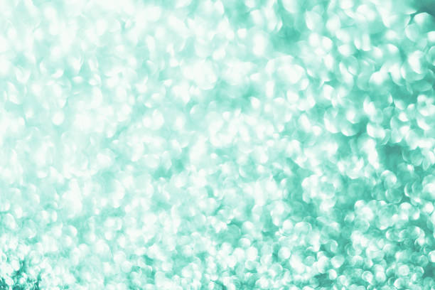 istock Holiday Neo mint green abstract bokeh background 1186683092