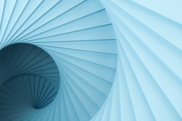 istock Blank and vortical paper cards with triangle shape, 3d rendering. 1186684400