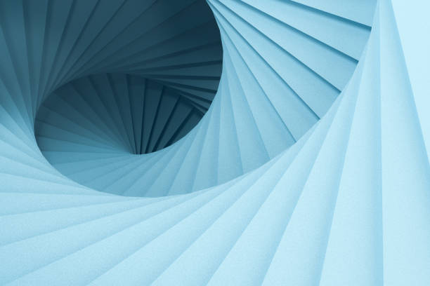 istock Blank and vortical paper cards with triangle shape, 3d rendering. 1186684453