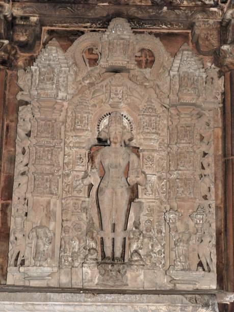 내부, 인도 카주라호 고대 카마 수트라 사원의 벽에. 유네스코 세계 문화 유산. 인도에서 가장 유명한 랜드마크. 사랑의 사원 - kama sutra temple 뉴스 사진 이미지