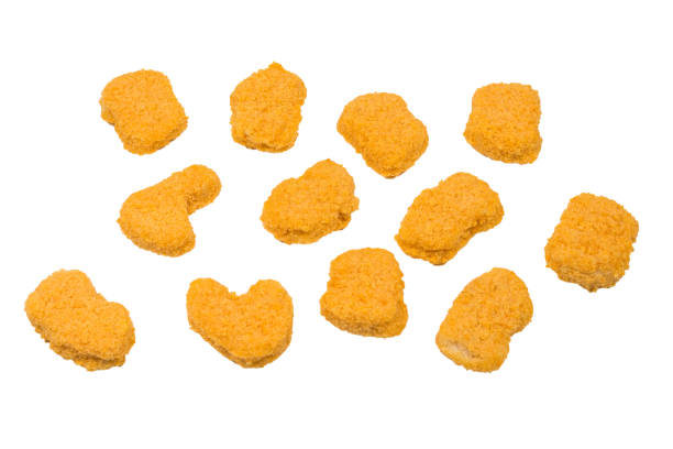 istock Nuggets isolated on a white background. 1186698674